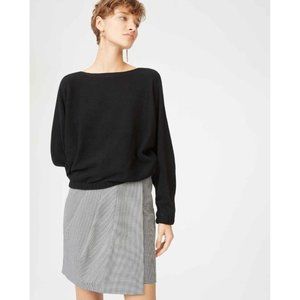 Club Monaco black Mogan dolman sleeve sweater (M)